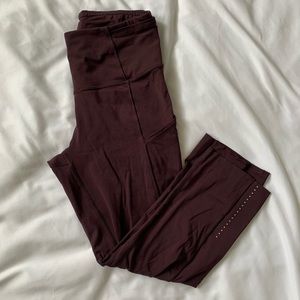 lululemon fast and free hr crop